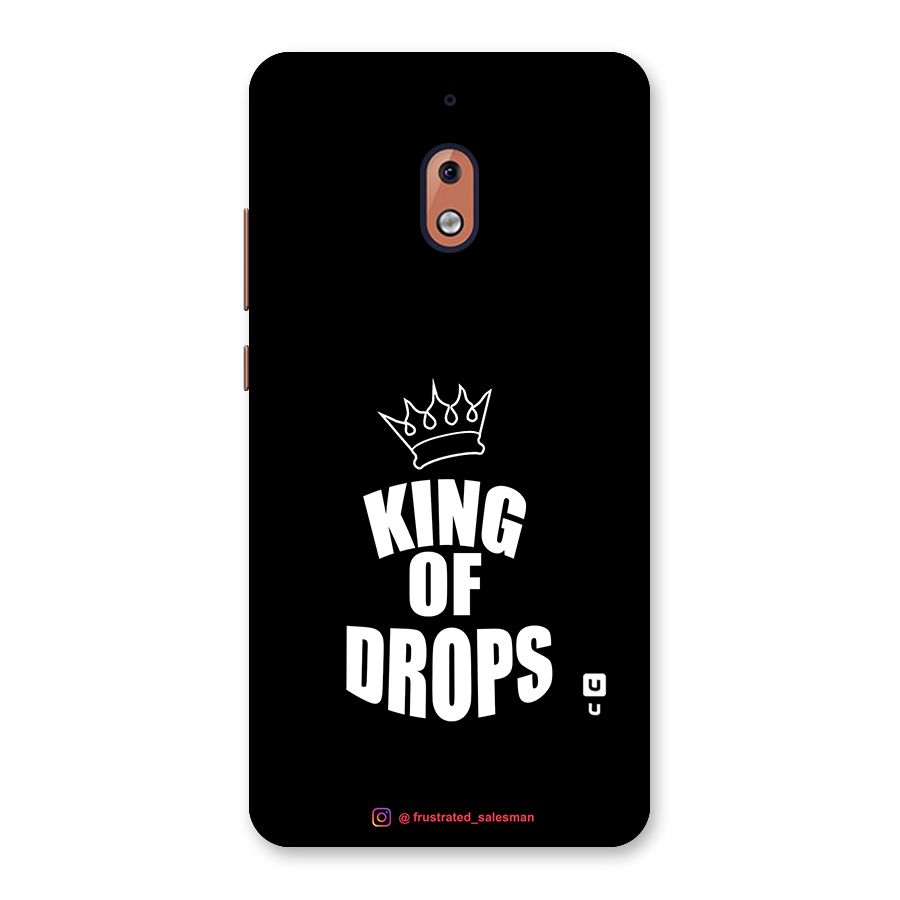 King of Drops Black Back Case for Nokia 2.1