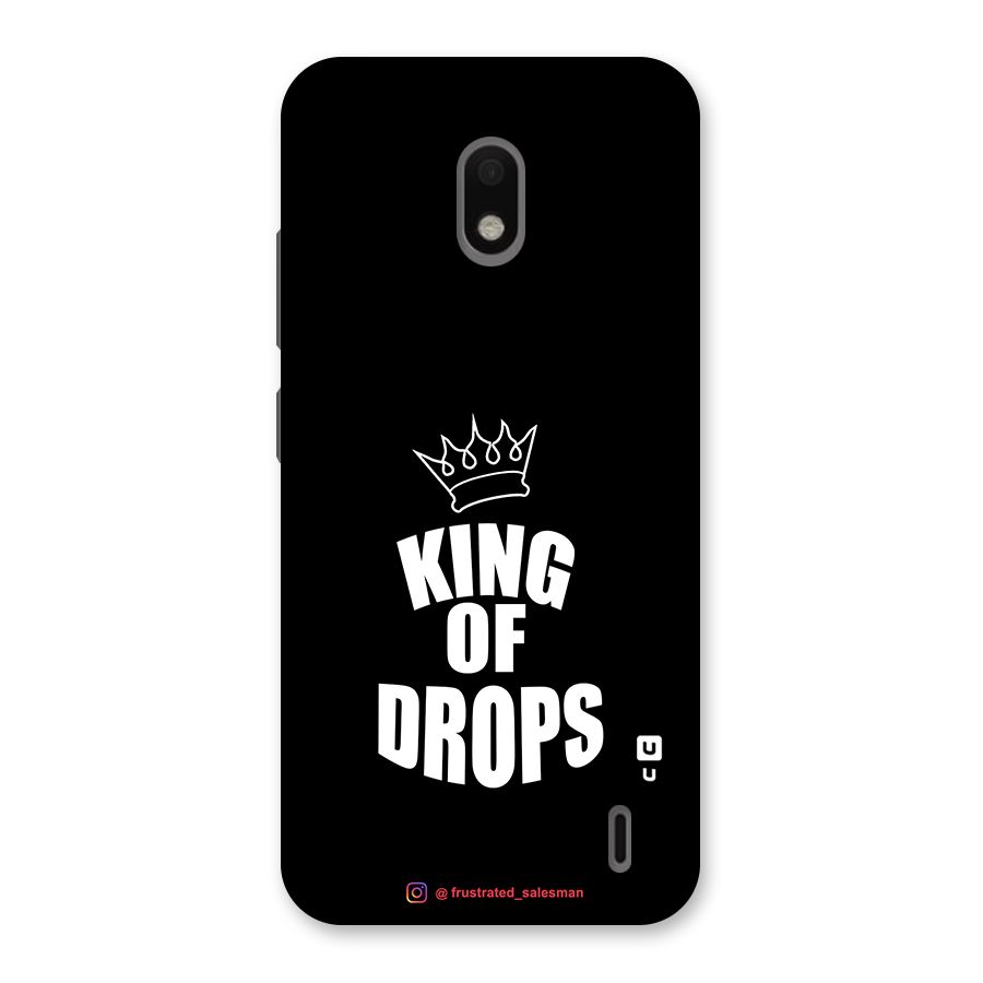 King of Drops Black Back Case for Nokia 2.2