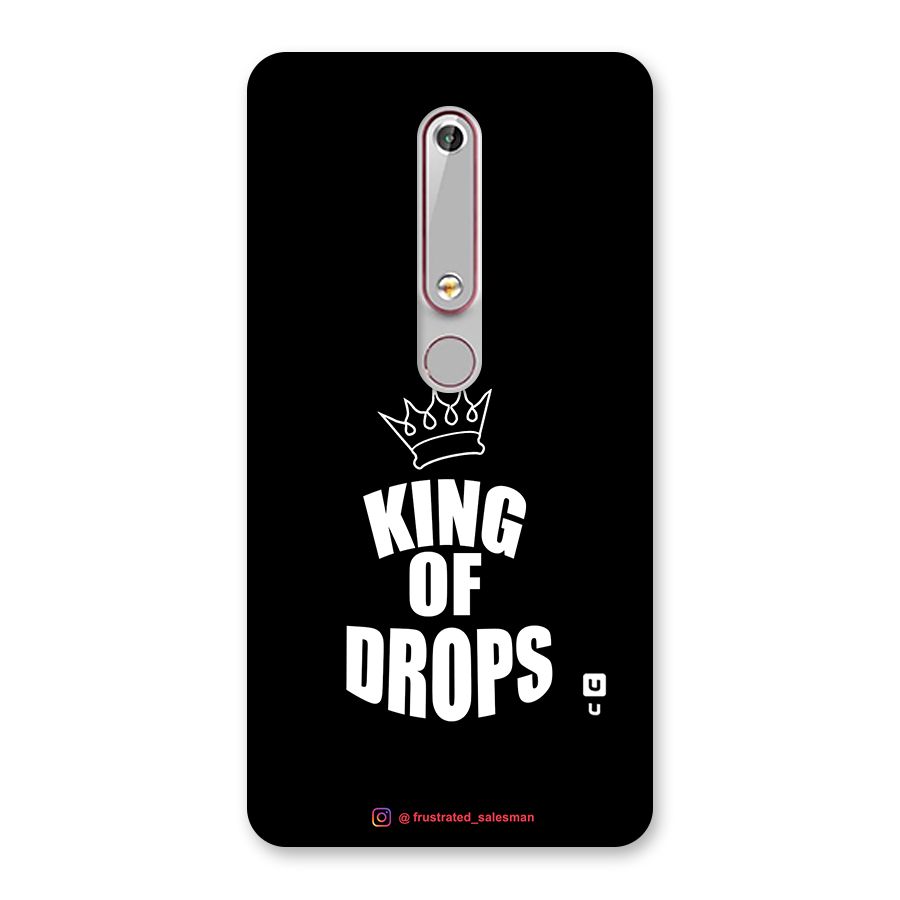 King of Drops Black Back Case for Nokia 6.1