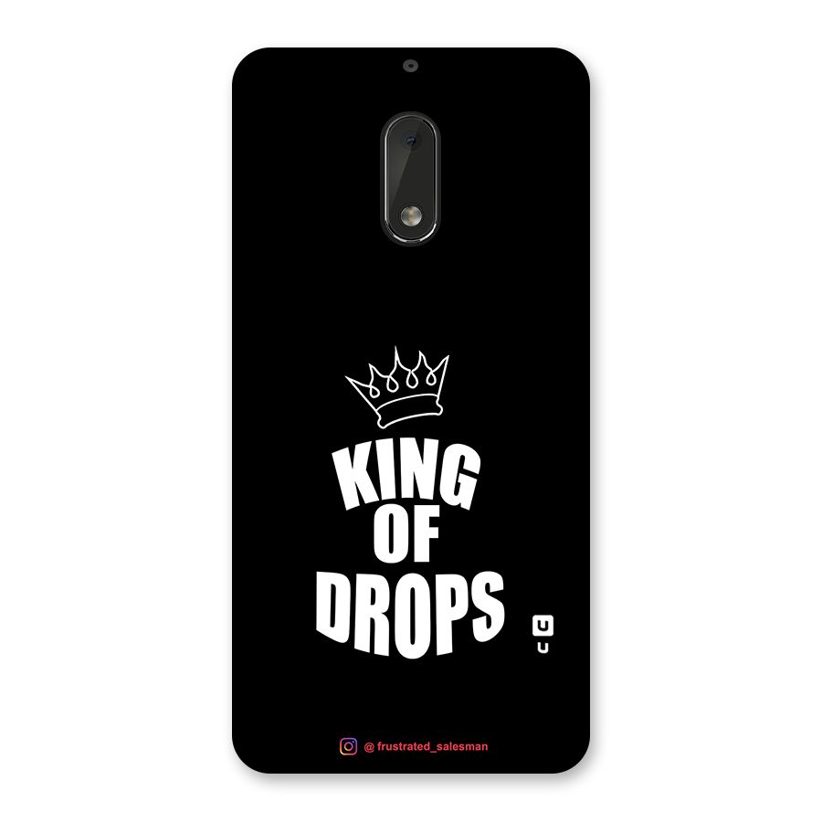 King of Drops Black Back Case for Nokia 6
