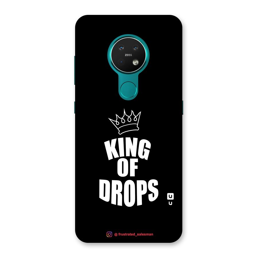 King of Drops Black Back Case for Nokia 7.2