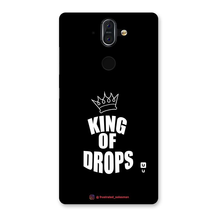 King of Drops Black Back Case for Nokia 8 Sirocco