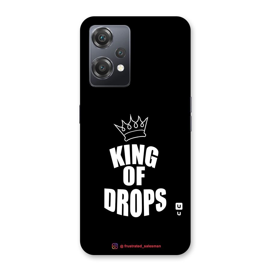 King of Drops Black Back Case for OnePlus Nord CE 2 Lite 5G