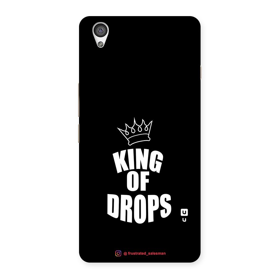 King of Drops Black Back Case for OnePlus X