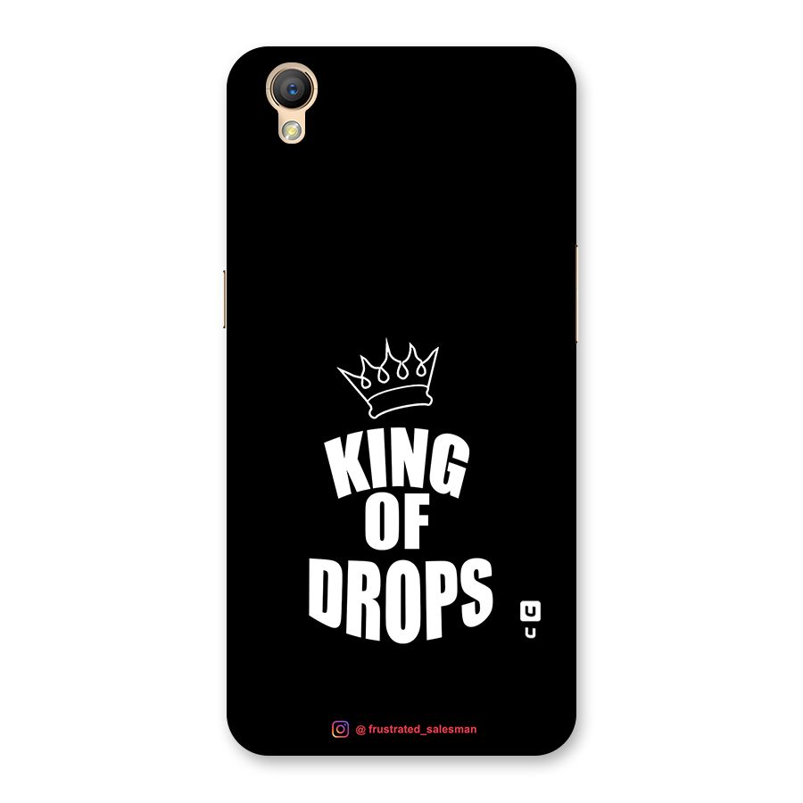 King of Drops Black Back Case for Oppo A37