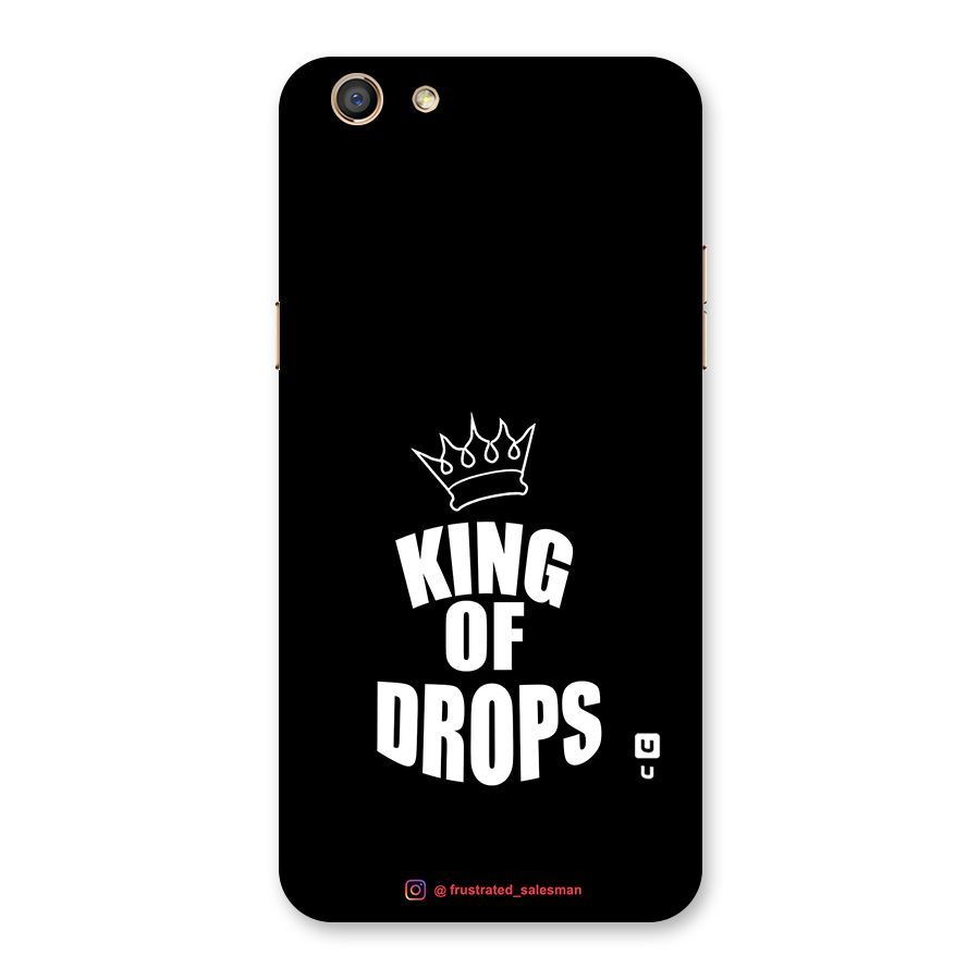 King of Drops Black Back Case for Oppo F3