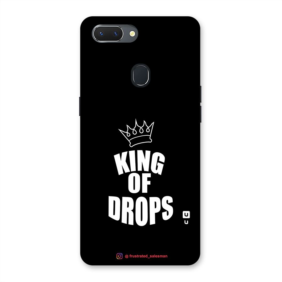 King of Drops Black Back Case for Oppo Realme 2