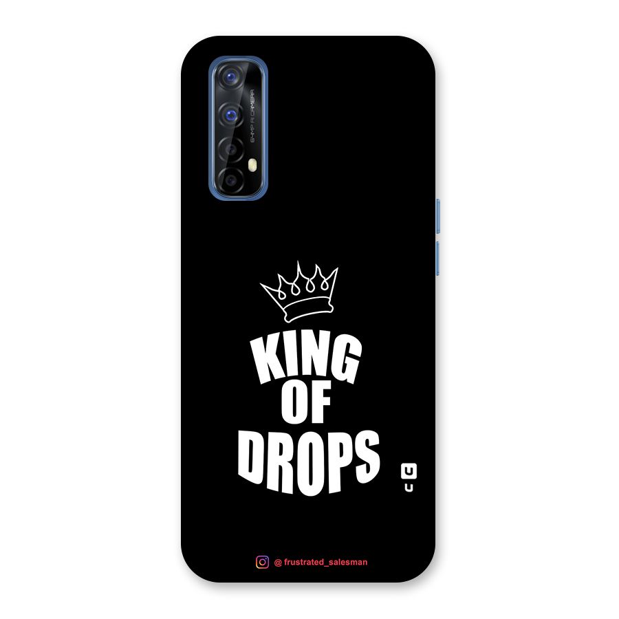King of Drops Black Back Case for Realme 7