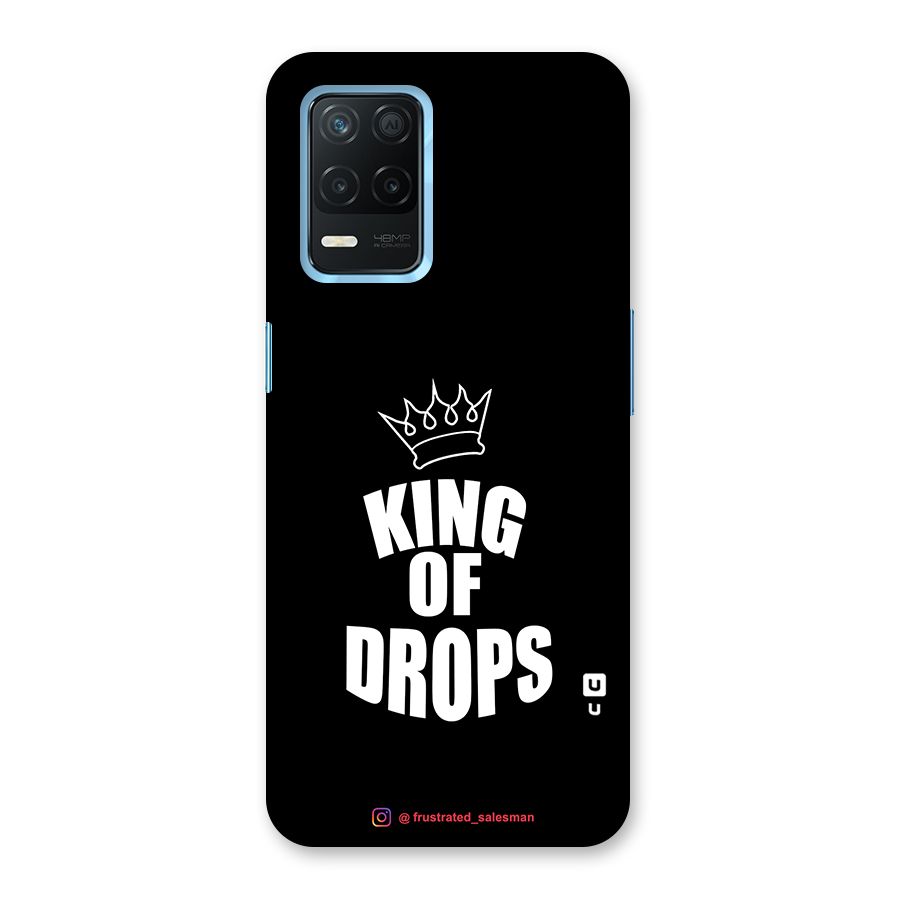 King of Drops Black Back Case for Realme 8s 5G