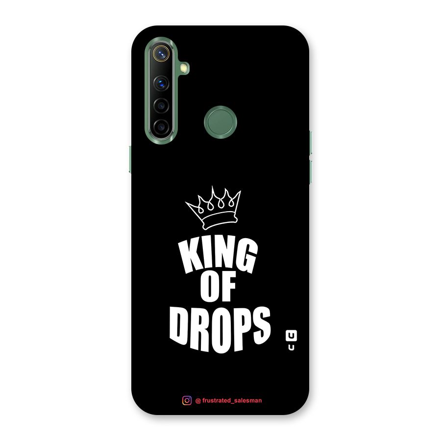 King of Drops Black Back Case for Realme Narzo 10