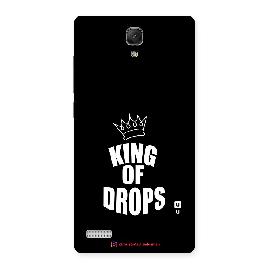 King of Drops Black Back Case for Redmi Note Prime