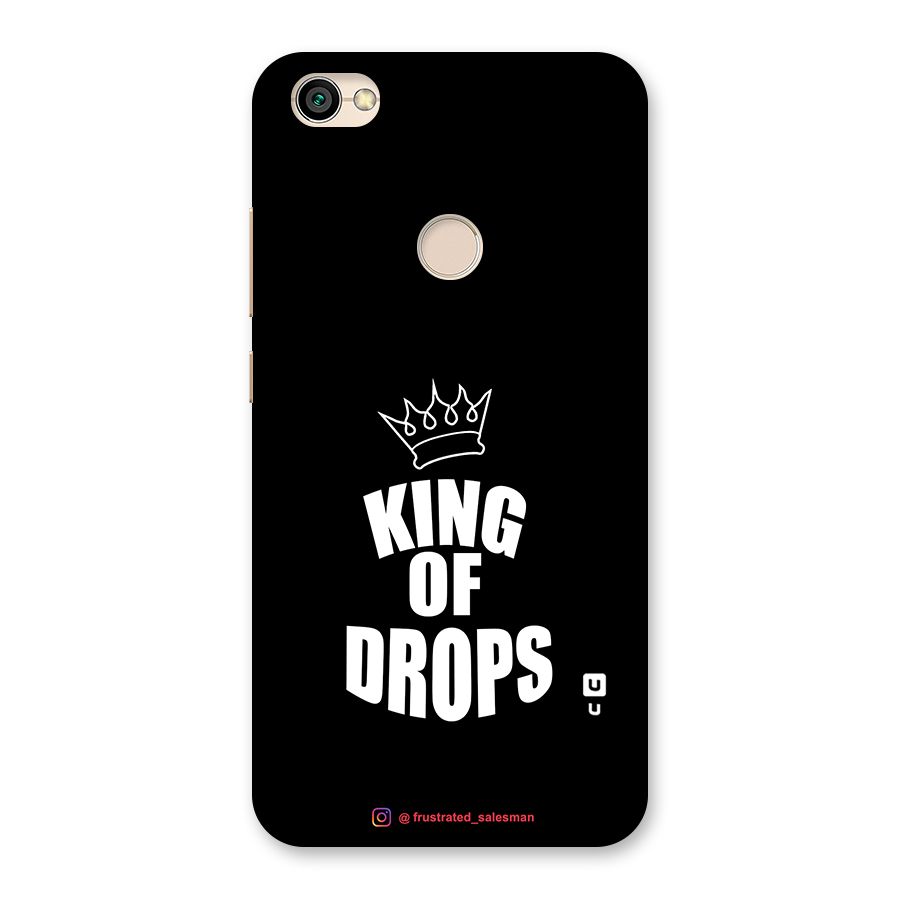 King of Drops Black Back Case for Redmi Y1 2017