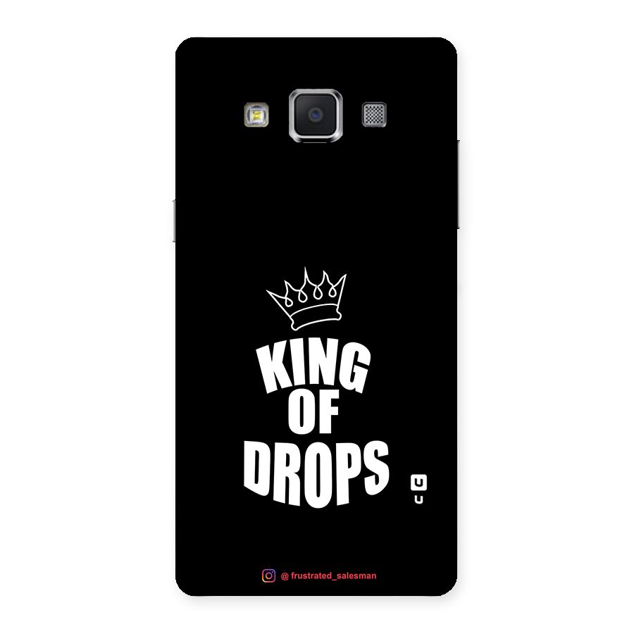 King of Drops Black Back Case for Samsung Galaxy A5