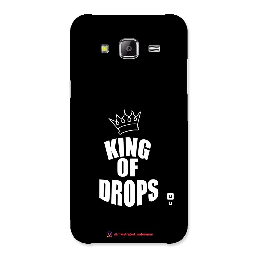 King of Drops Black Back Case for Samsung Galaxy J2 Prime