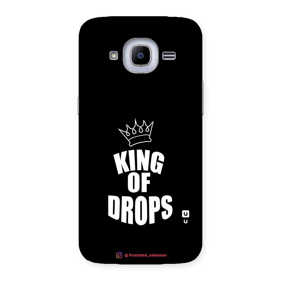 King of Drops Black Back Case for Samsung Galaxy J2 Pro