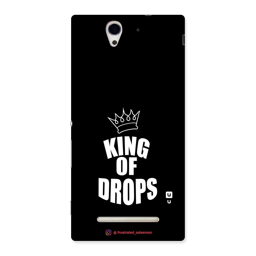 King of Drops Black Back Case for Sony Xperia C3