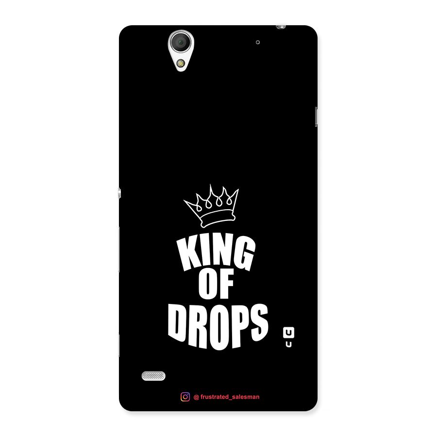 King of Drops Black Back Case for Sony Xperia C4