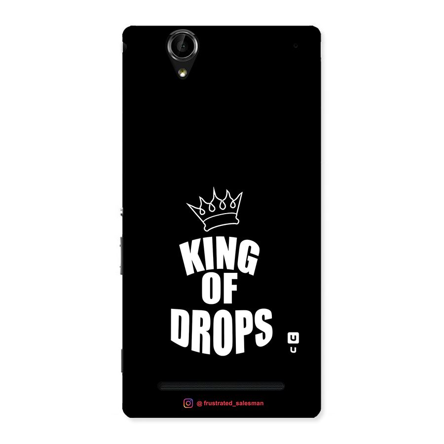 King of Drops Black Back Case for Sony Xperia T2