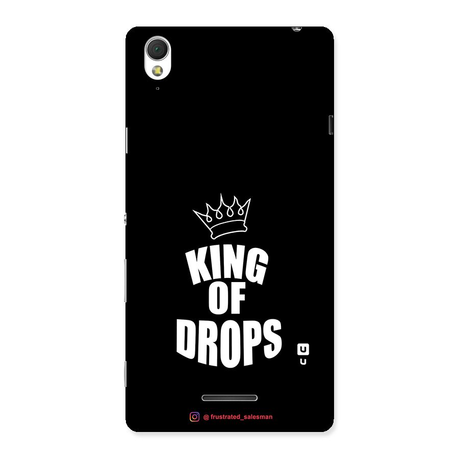 King of Drops Black Back Case for Sony Xperia T3