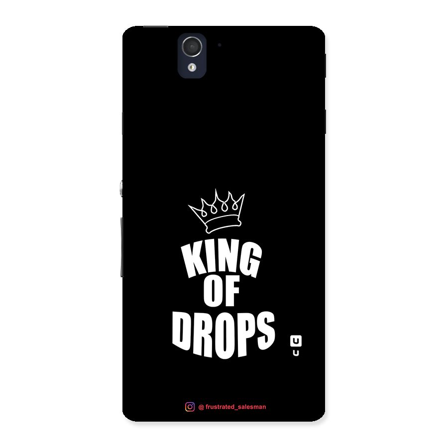 King of Drops Black Back Case for Sony Xperia Z