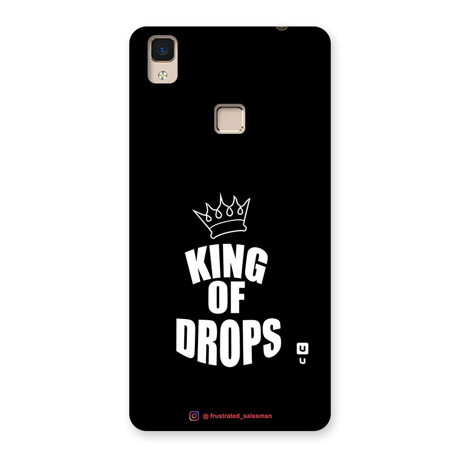 King of Drops Black Back Case for V3 Max