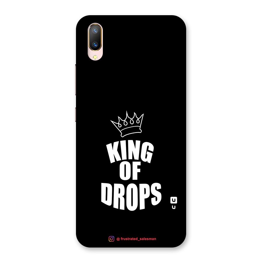 King of Drops Black Back Case for Vivo V11 Pro