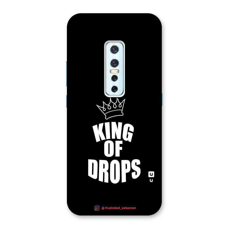 King of Drops Black Back Case for Vivo V17 Pro