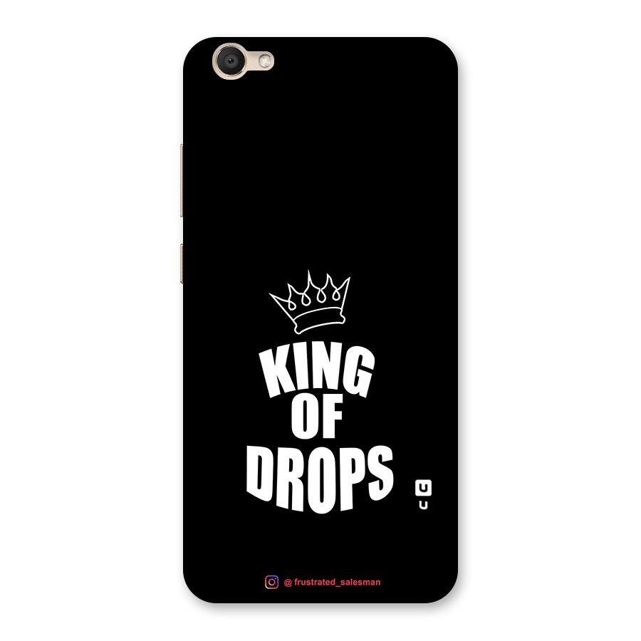 King of Drops Black Back Case for Vivo V5