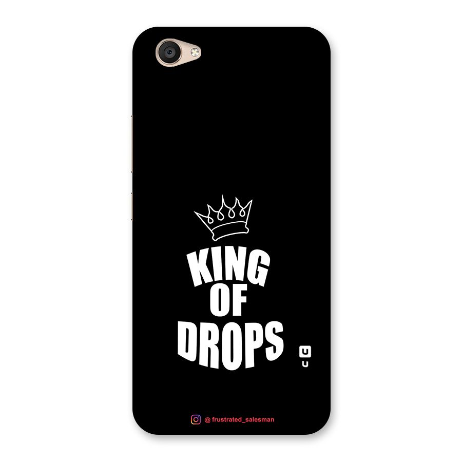 King of Drops Black Back Case for Vivo V5 Plus