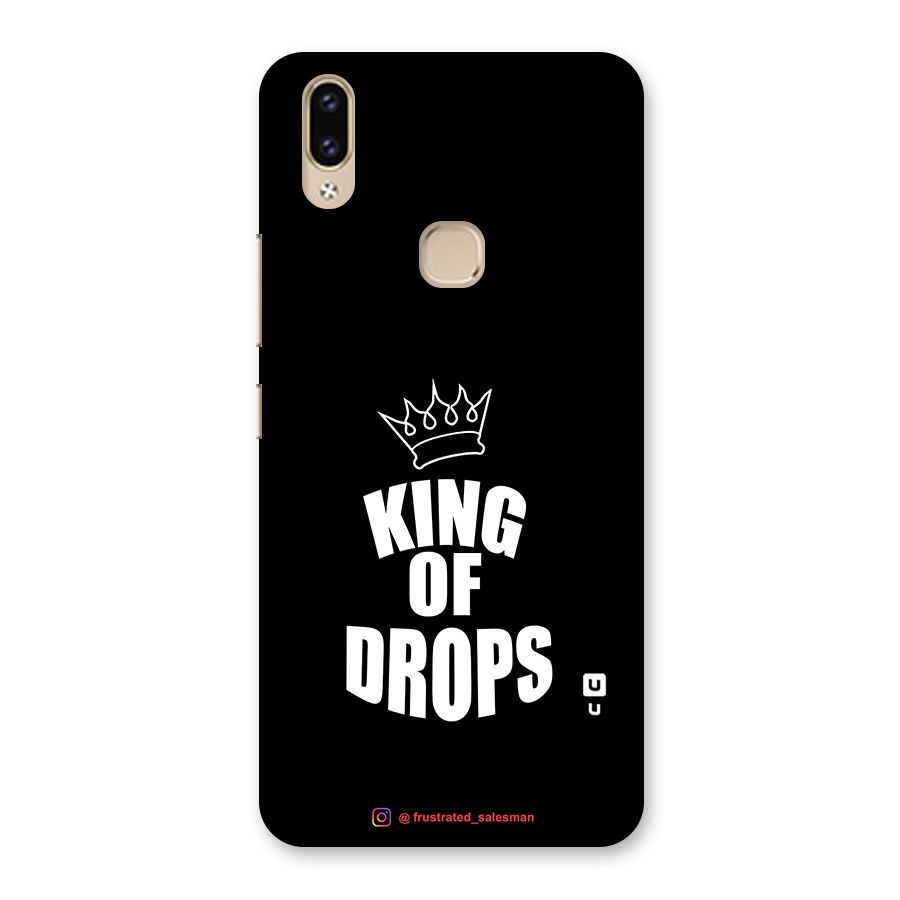 King of Drops Black Back Case for Vivo V9 Youth
