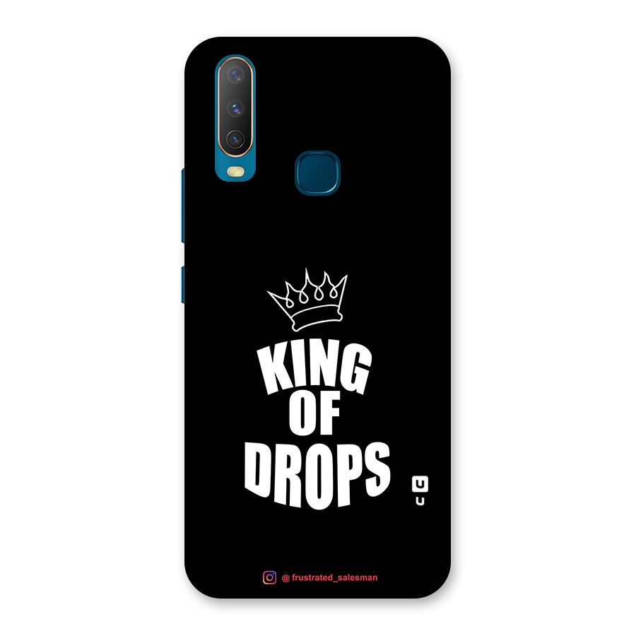 King of Drops Black Back Case for Vivo Y11