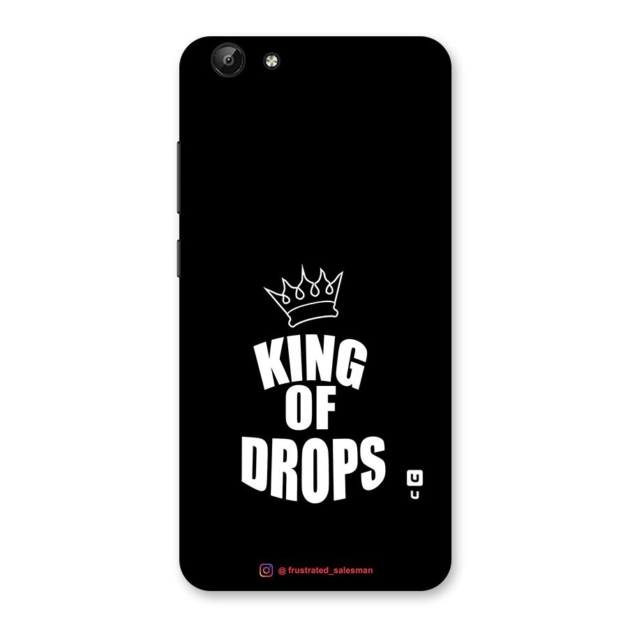 King of Drops Black Back Case for Vivo Y69
