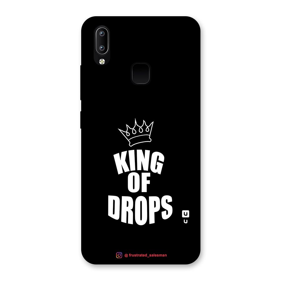 King of Drops Black Back Case for Vivo Y93