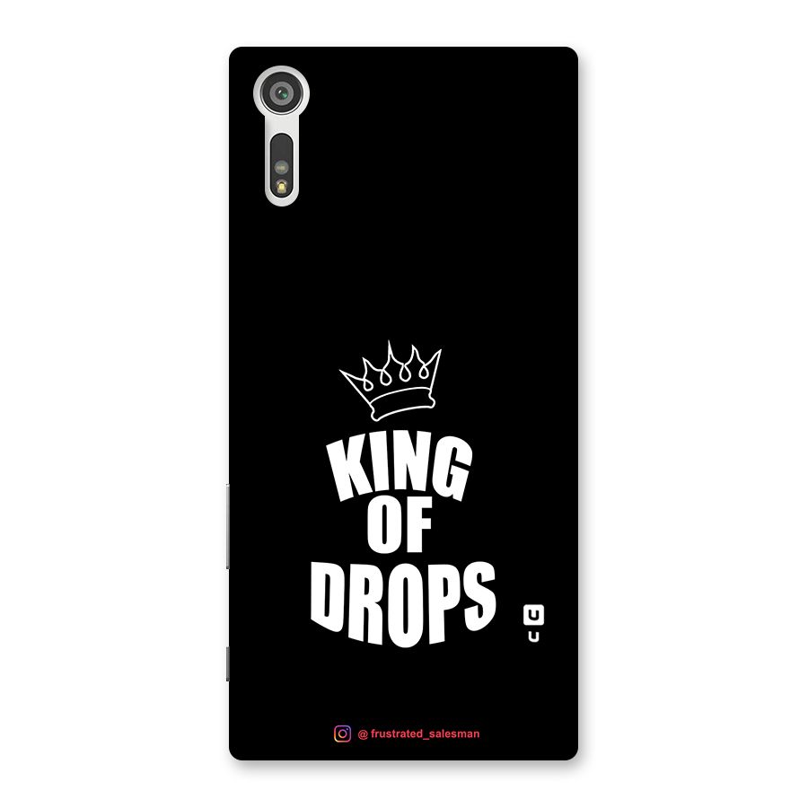 King of Drops Black Back Case for Xperia XZ