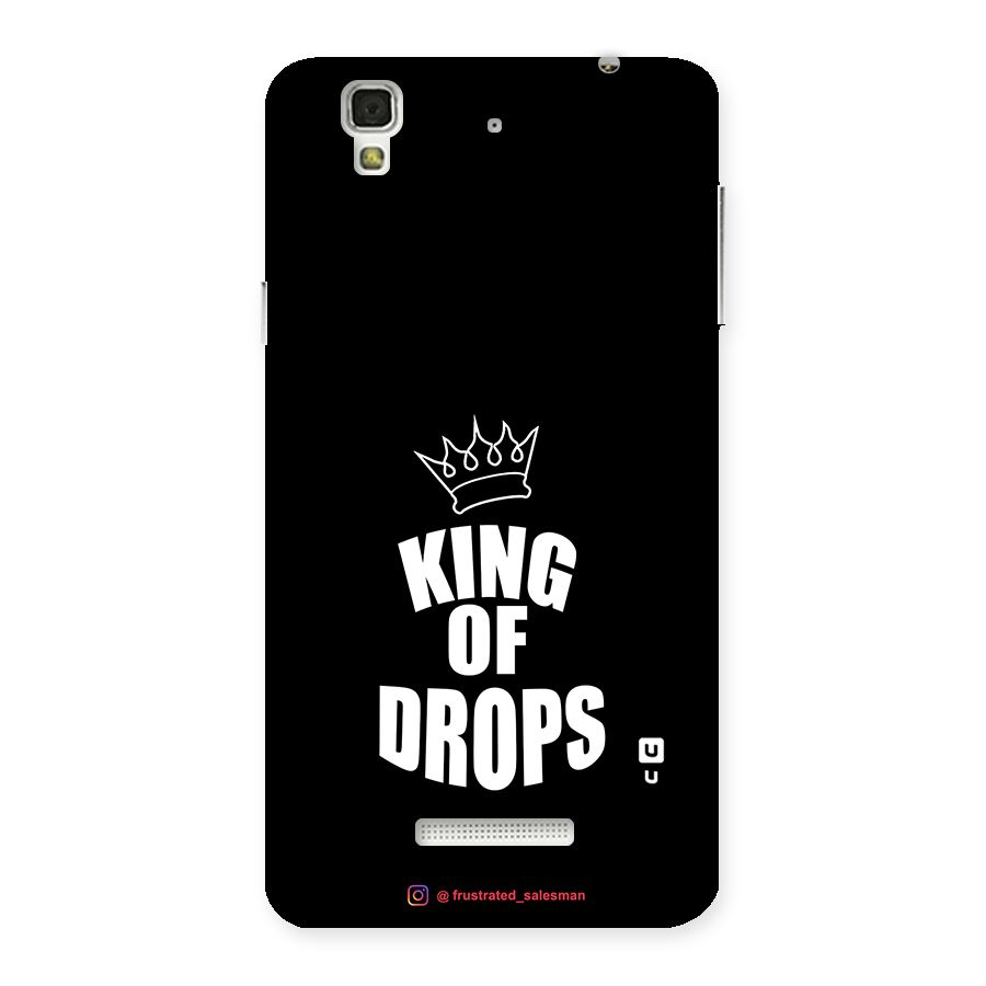 King of Drops Black Back Case for YU Yureka Plus