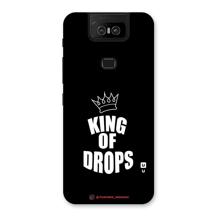 King of Drops Black Back Case for Zenfone 6z