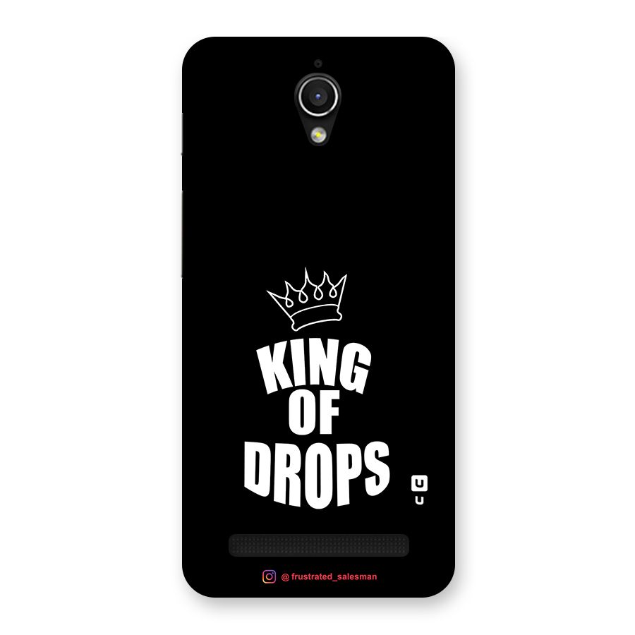 King of Drops Black Back Case for Zenfone Go