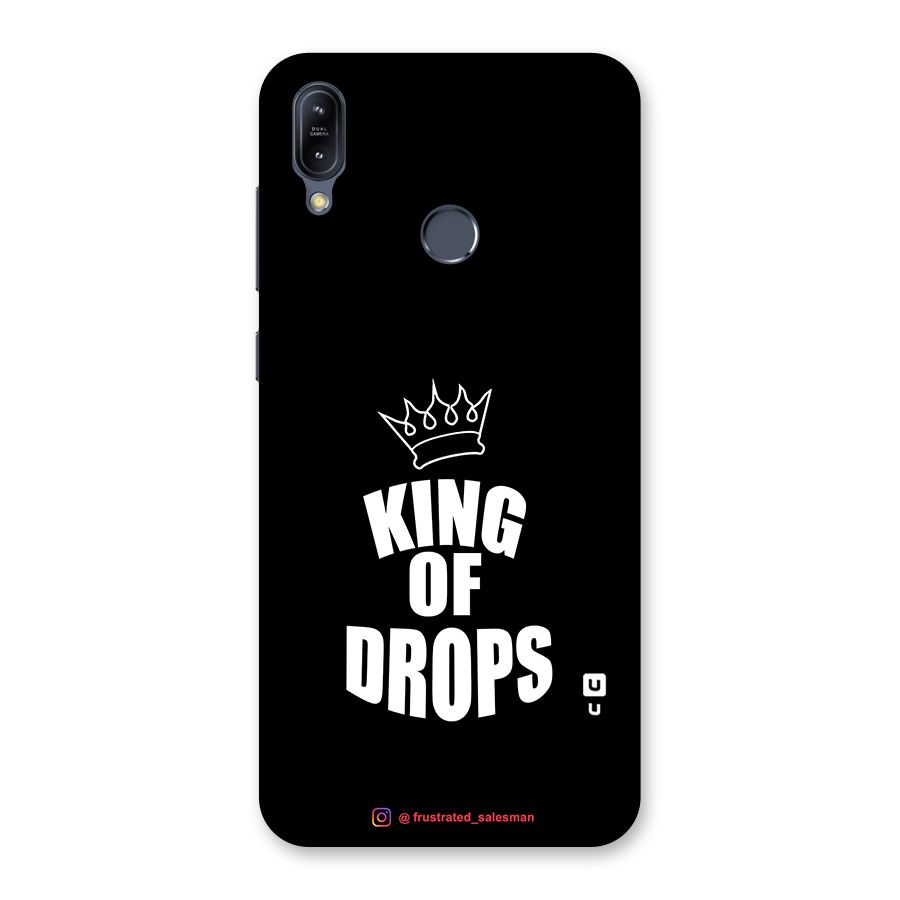King of Drops Black Back Case for Zenfone Max M2