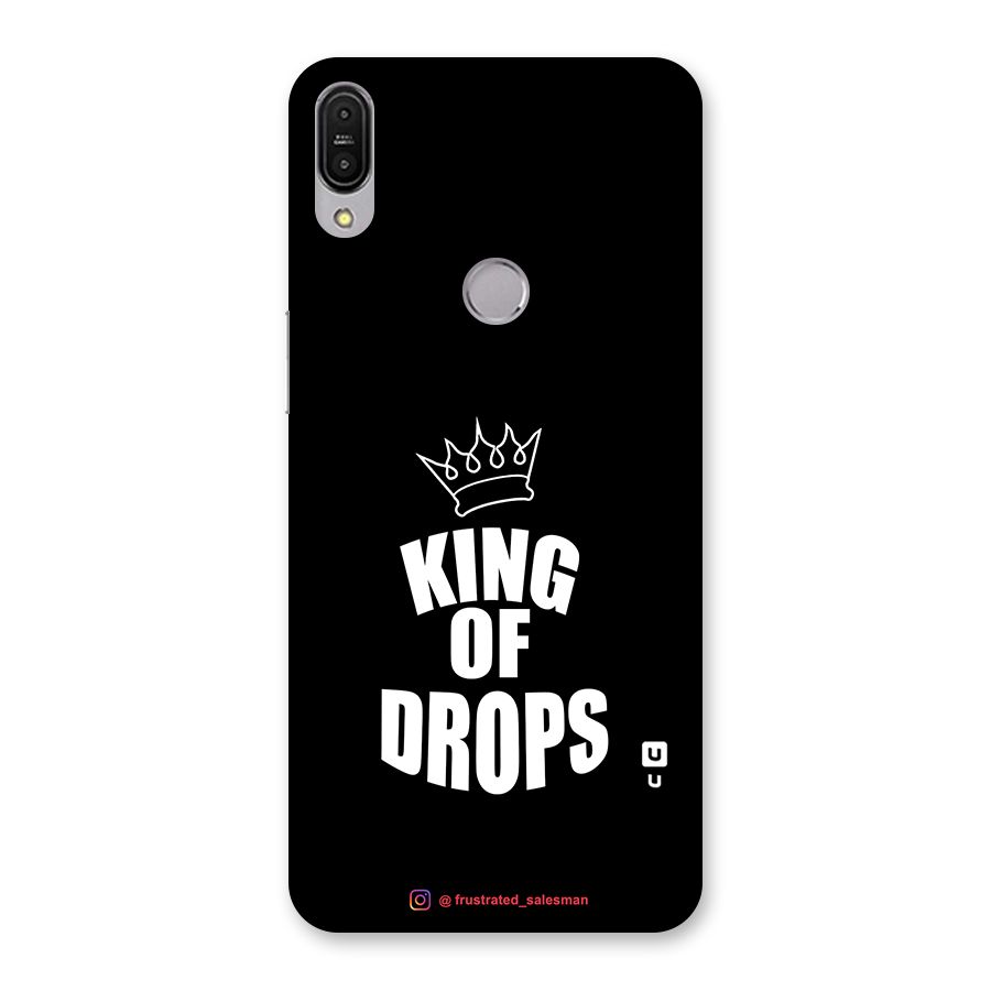 King of Drops Black Back Case for Zenfone Max Pro M1