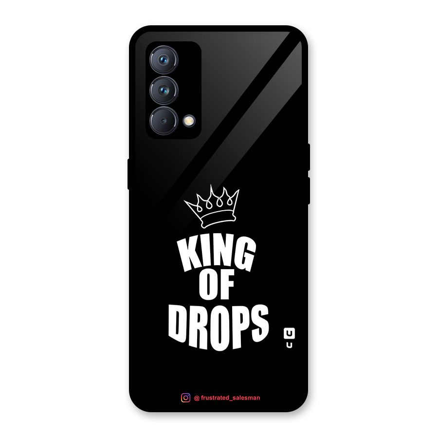 King of Drops Black Glass Back Case for Realme GT Master Edition