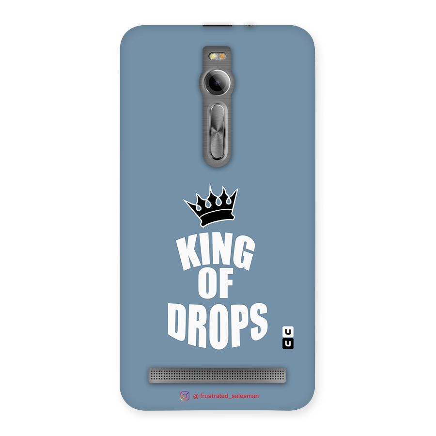 King of Drops Mustard SteelBlue Back Case for Asus Zenfone 2