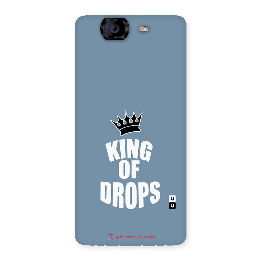 King of Drops Mustard SteelBlue Back Case for Canvas Knight A350