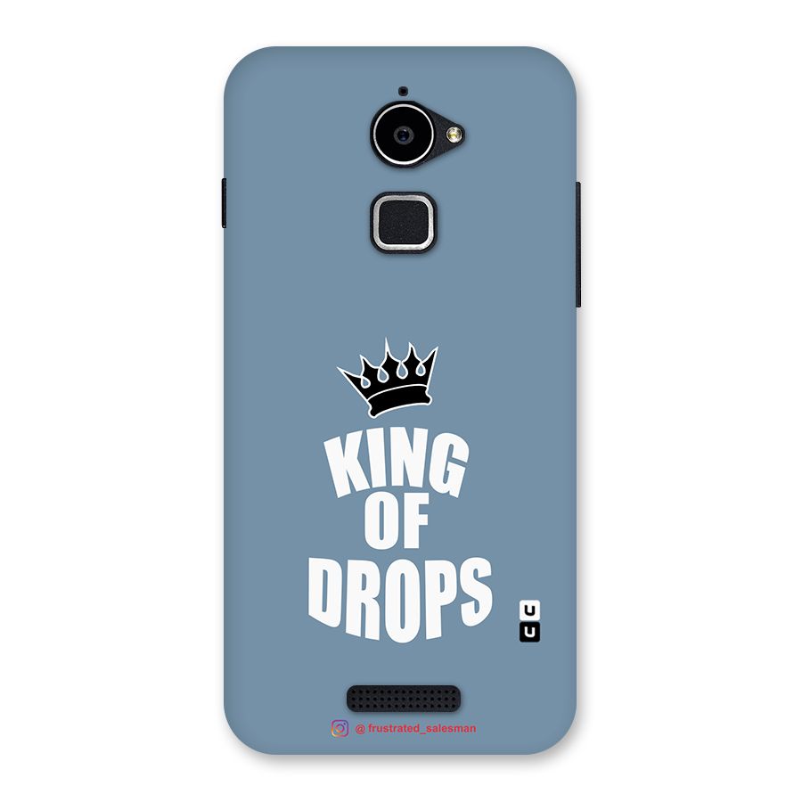 King of Drops Mustard SteelBlue Back Case for Coolpad Note 3 Lite