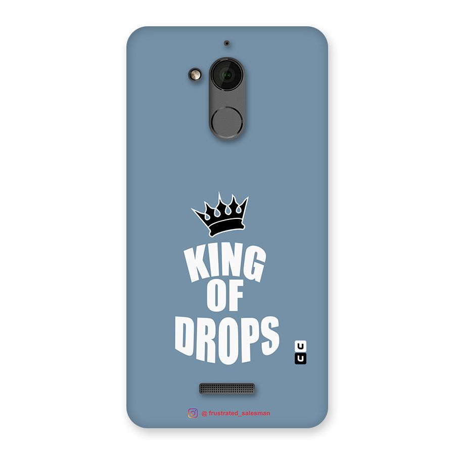 King of Drops Mustard SteelBlue Back Case for Coolpad Note 5