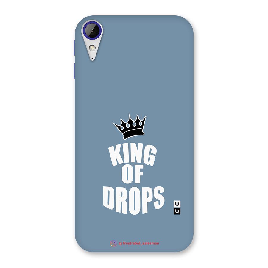 King of Drops Mustard SteelBlue Back Case for Desire 830