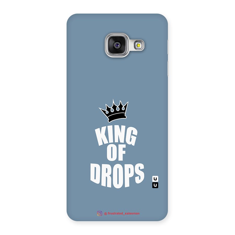 King of Drops Mustard SteelBlue Back Case for Galaxy A3 2016