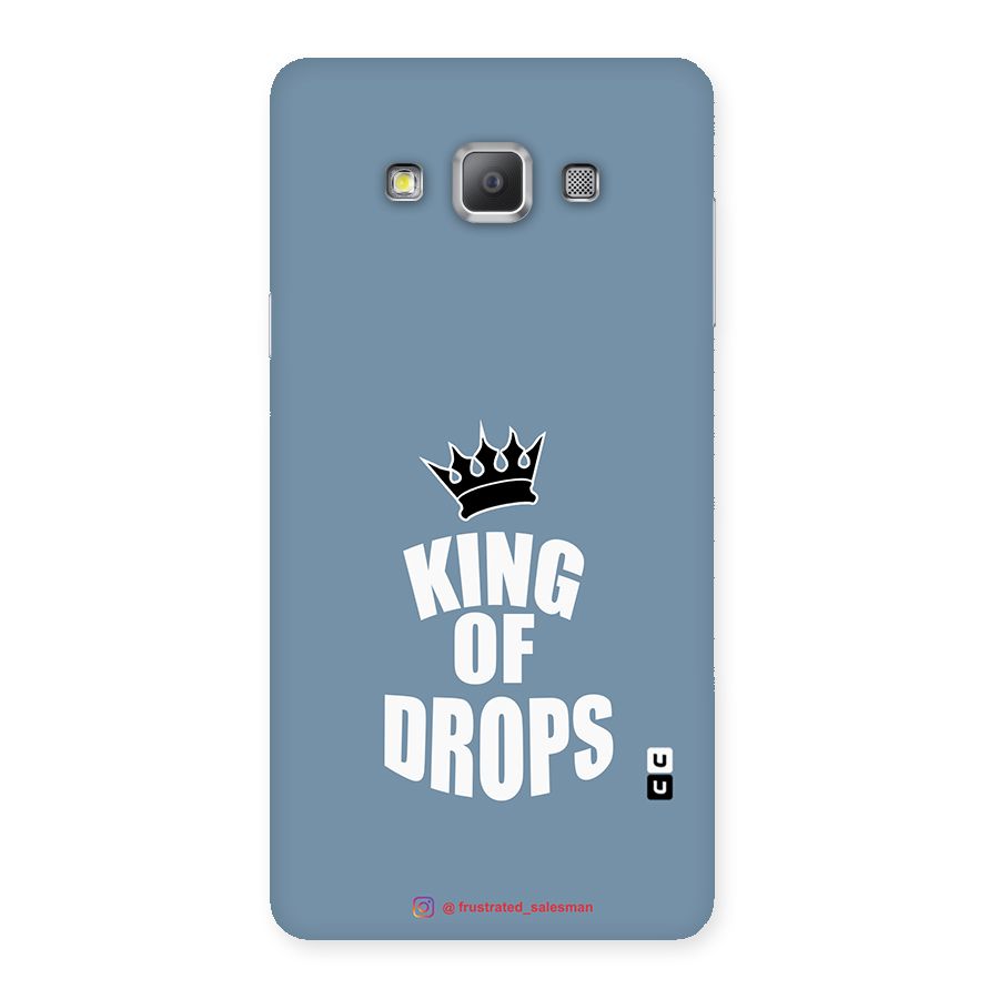 King of Drops Mustard SteelBlue Back Case for Galaxy A7