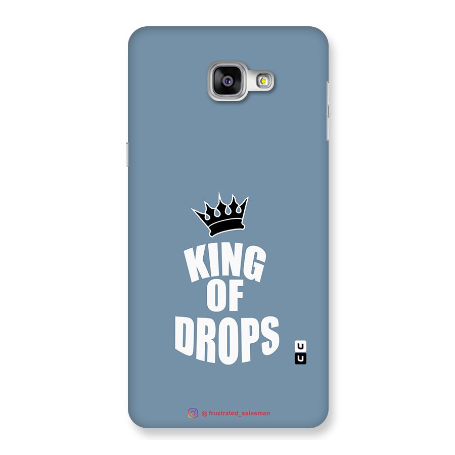 King of Drops Mustard SteelBlue Back Case for Galaxy A9