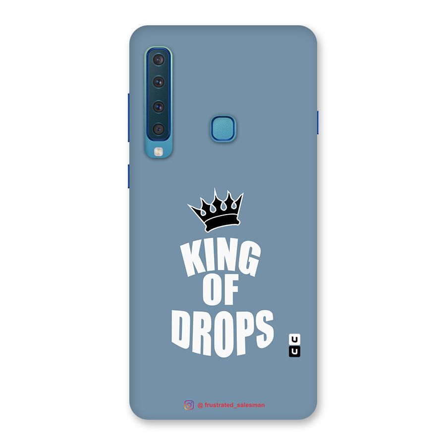 King of Drops Mustard SteelBlue Back Case for Galaxy A9 (2018)