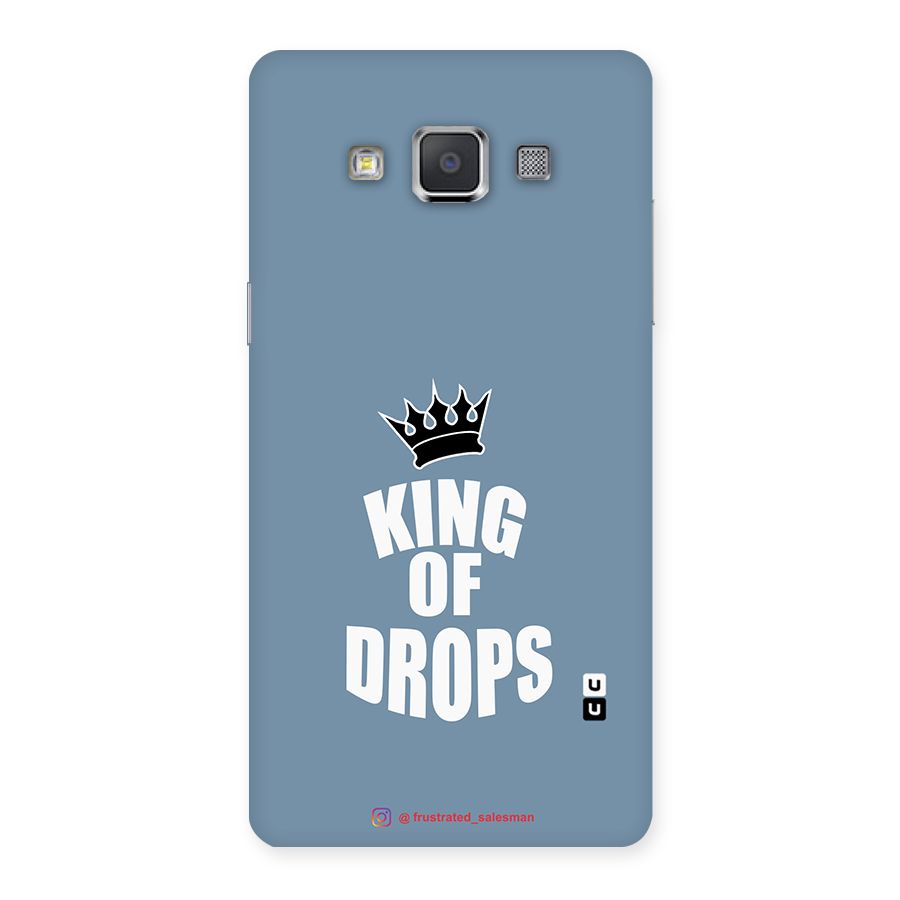 King of Drops Mustard SteelBlue Back Case for Galaxy Grand 3